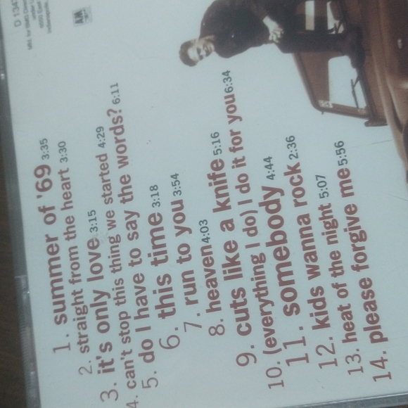 Bryan Adams so far so good CD - Picture 3 of 3